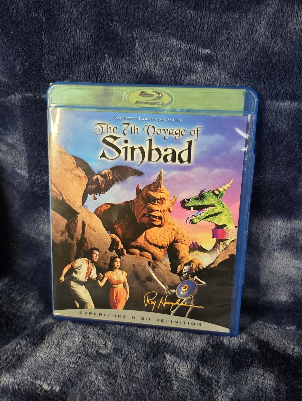 The 7th Voyage of Sinbad Blu-ray - Colorful Cover Art